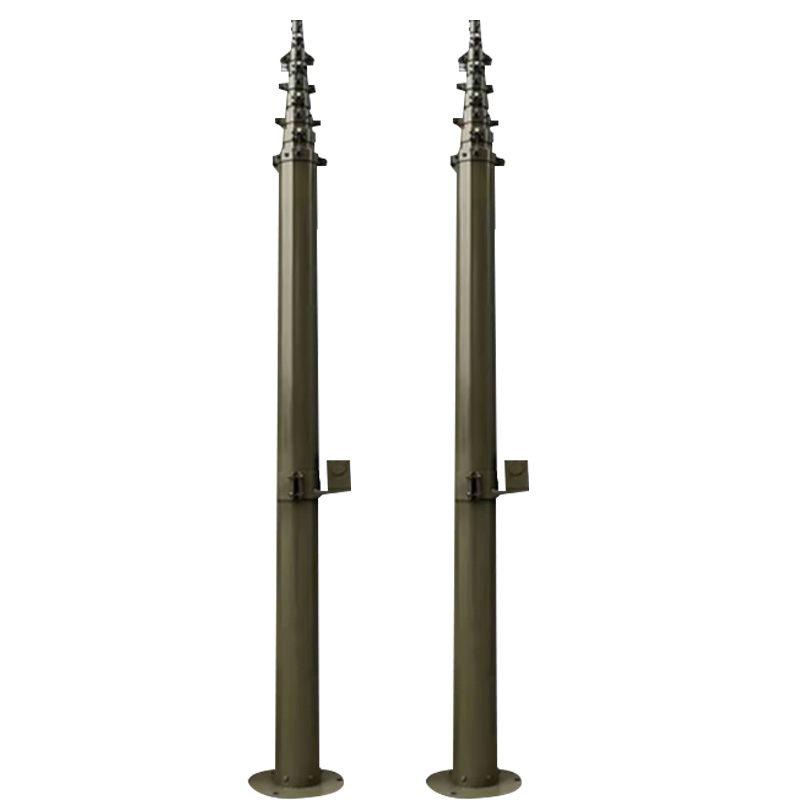 手動升降桿避雷針